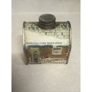 Vintage Vermont Maple Syrup Tin